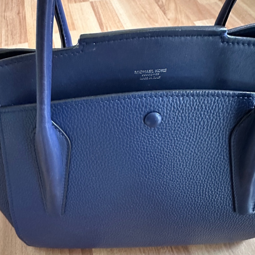 Michael Kors Collection Bancroft Medium Navy Blue - Picture 6 of 8